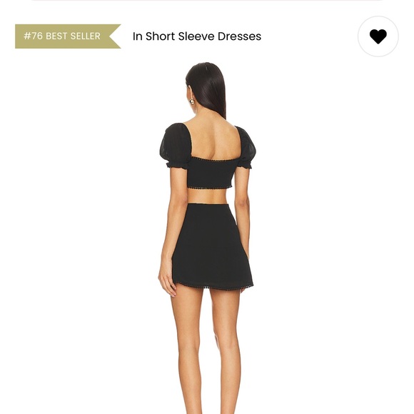 Chic Black Two-Piece Set - Picture 2 of 3